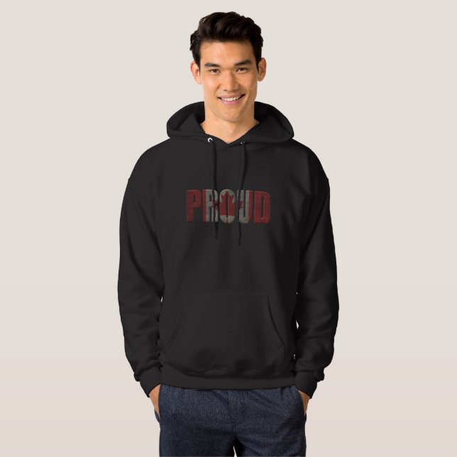 Sudadera Orgullo canadiense (Anverso completo)
