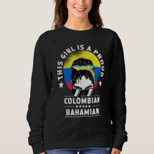 Sudadera Orgullo Ciudadano Colombiano Mujer Crecida Bahamas