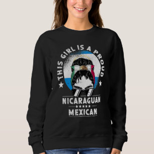 Sudadera Orgullo Ciudadano Mujer Adulta Joven Crecida en Mé