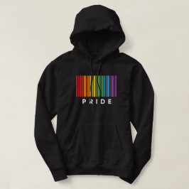 Sudadera Orgullo código de barras arcoiris LGBTQIA+ camiset