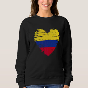 Sudadera Orgullo colombiano con bandera colombiana
