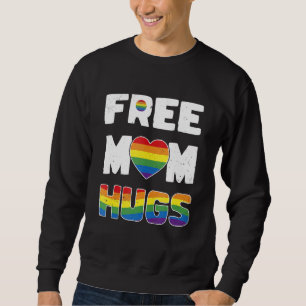 Sudadera Orgullo De Amo Lgbt Bandera Gay Arcoiris Mamá Libr
