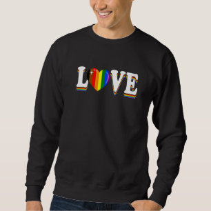 Sudadera Orgullo de amor Lgbtq Bandera Filadelfia Gay de la