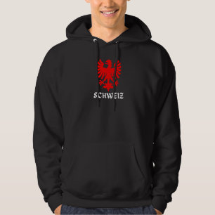 Sudadera Orgullo de bandera suiza de águila de Suiza
