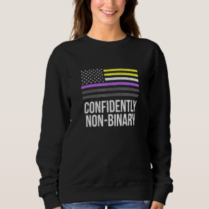 Sudadera Orgullo De Gente Lgbtq Genderfluido No Binario 3