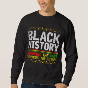Sudadera Orgullo de historia negra BHM Patrimonio africano