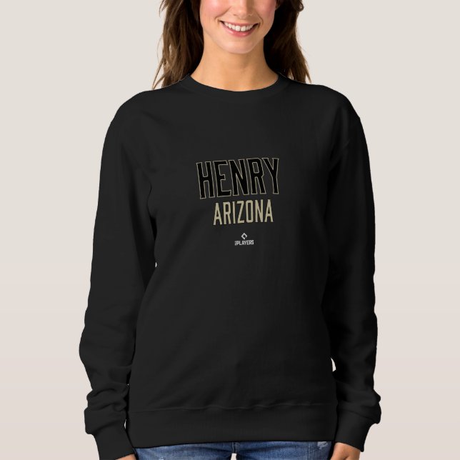 Sudadera Orgullo de Jugador Edición Arizona Tommy Henry MLB (Anverso)