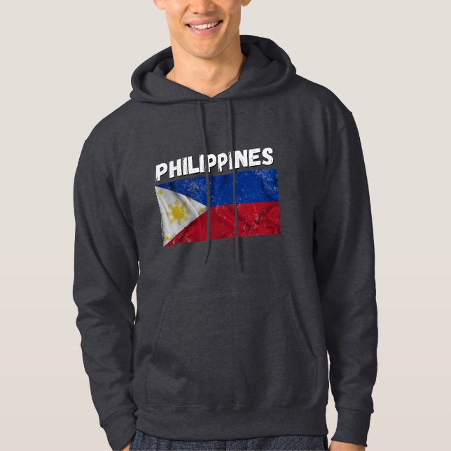 Sudadera Orgullo de la bandera filipina de Filipinas (Anverso)