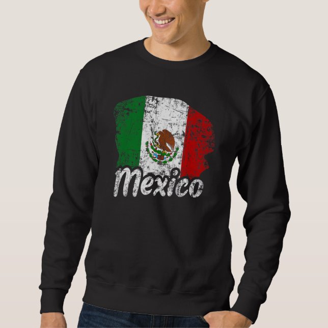 Sudadera Orgullo de la bandera mexicana (Anverso)