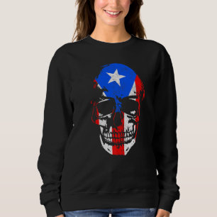 Sudadera Orgullo de la bandera puertorriqueña Boricua calav