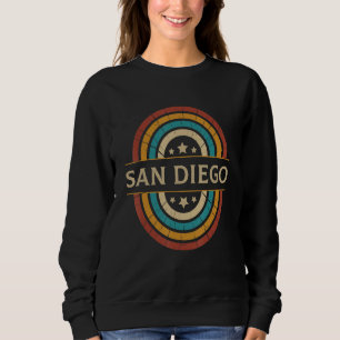 Sudadera Orgullo de la ciudad vintage San Diego California 