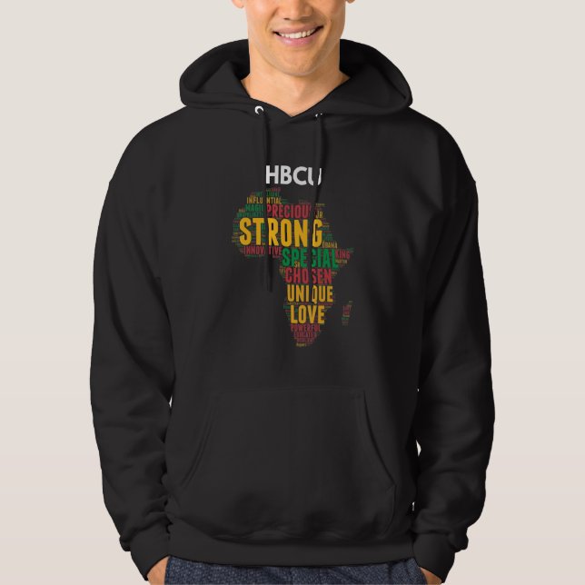 Sudadera Orgullo de la historia negra por el empoderamiento (Anverso)