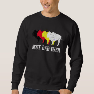 Sudadera Orgullo de la tribu indígena india nativa de Mejor