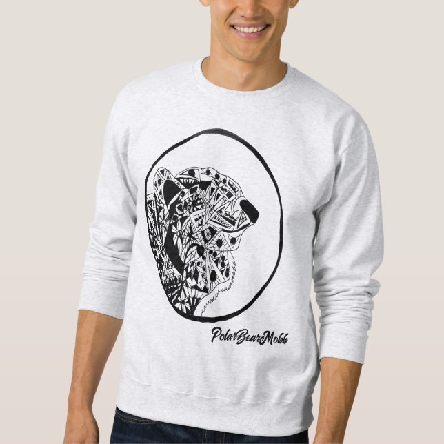 Sudadera Orgullo de oso polar (Anverso)
