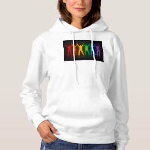 Sudadera Orgullo de SlipperyJoe personas manos silueta colo