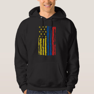 Sudadera Orgullo Estadounidense Colombiano Bandera Estadoun