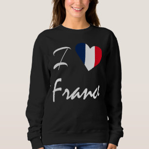 Sudadera Orgullo francés Francia Viaje Amar Francia París