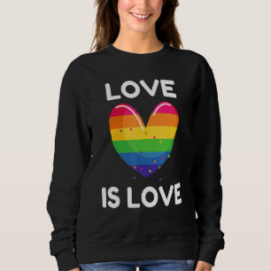 Sudadera Orgullo Gay Amor Hombres Mujeres Lgbtq Amo Arcoiri