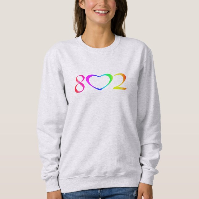 Sudadera Orgullo Gay Arcoíris (Anverso)