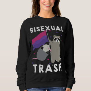 Sudadera Orgullo gay de basura bisexual Arcoiris LGBT Racco