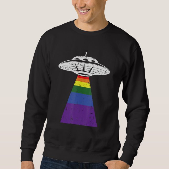 Sudadera Orgullo gay de secuestro de extranjeros Lgbt Q Gay (Anverso)
