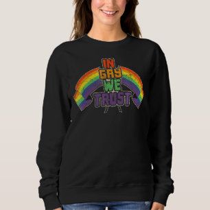Sudadera Orgullo gay Lgbt Bisexuales Hombres Gay Confiamos