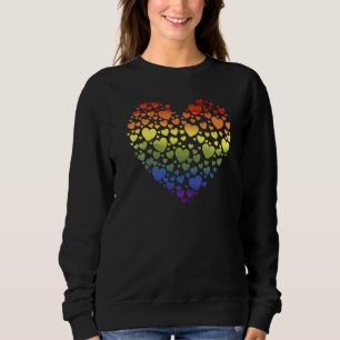 Sudadera Orgullo gay Lgbtq Bandera Arcoiris Corre Los Derec