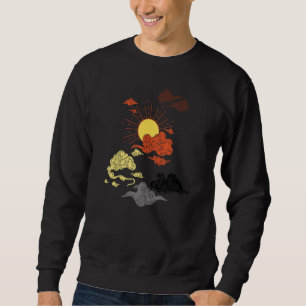 Sudadera Orgullo gay masculino oso sutil LGBTQ japonés ciel