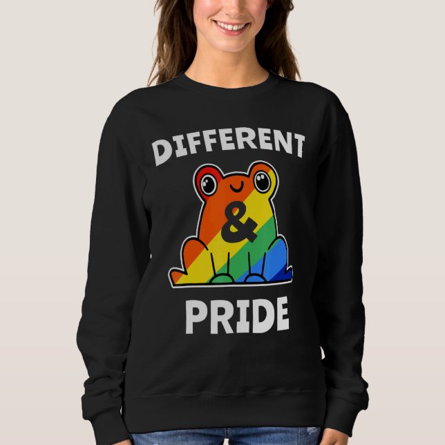 Sudadera Orgullo Gay Rana Arcoíris LGBT 6 (Anverso)