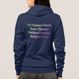 Sudadera Orgullo Genderfae - Lugar de nacimiento: Tierra. R