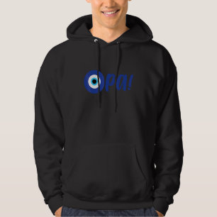 Sudadera Orgullo griego Opa ojo malo Hellas Grecia ojo malo