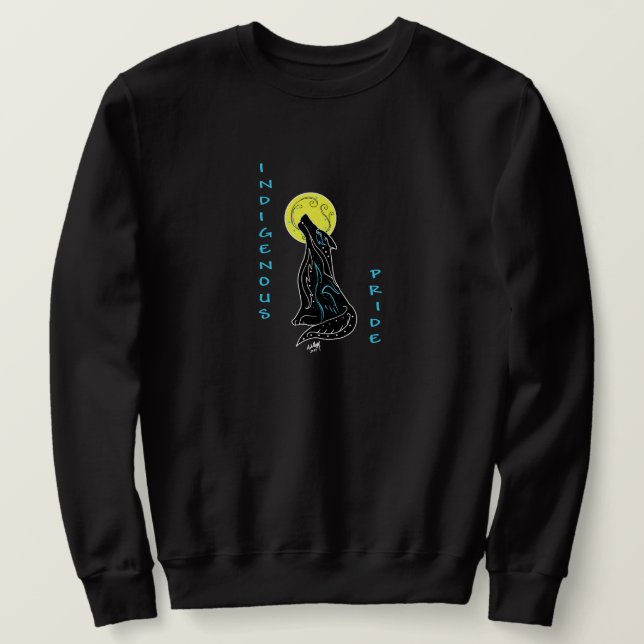 Sudadera Orgullo indígena (Anverso del diseño)