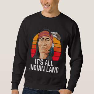 Sudadera Orgullo Indio Todo es Territorio Indio Penacho Nat
