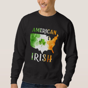 Sudadera Orgullo irlandés San Patricio Día Irlandés raíz es