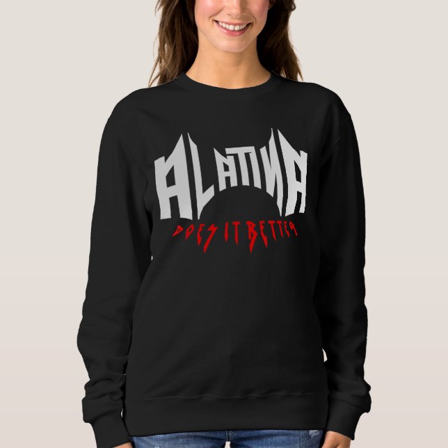 Sudadera Orgullo Latina (Anverso)