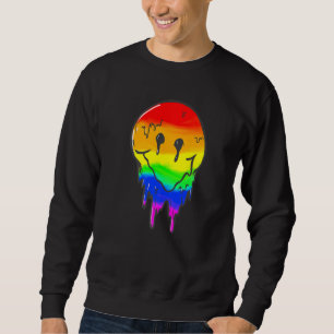 Sudadera Orgullo Lésbico Gay Helado Arcoíris Lgbt