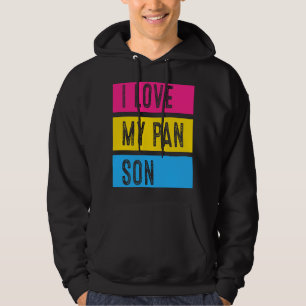 Sudadera Orgullo LGBT Amar a mi hijo Pan Pansexual Apoyar a