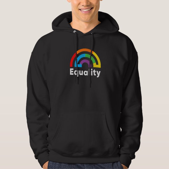 Sudadera Orgullo Lgbt de Igualdad (Anverso)