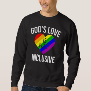 Sudadera Orgullo Lgbt El Amor Es Un Arcoiris Totalmente Inc