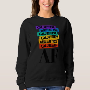 Sudadera Orgullo Lgbtq Af Gay Y Prisión Lesbiana