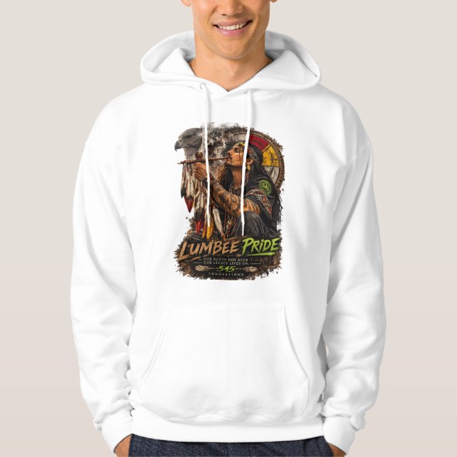 Sudadera Orgullo Lumbee: Nuestra Legado Continúa (Anverso)