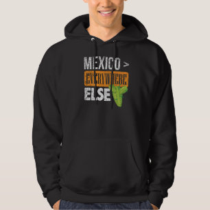 Sudadera Orgullo mexicano México más que en todos los demás