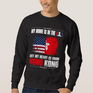 Sudadera Orgullo: Mi Casa Está En EEUU, Pero Mi Corazón Es 