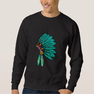 Sudadera Orgullo nativo americano de alta dirección indio