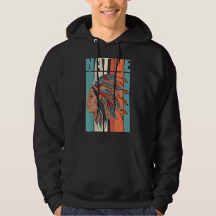 Sudadera Orgullo nativo americano vintage nativo indio