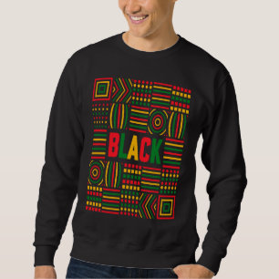 Sudadera Orgullo Negroafricano Mes de la Historia Negra