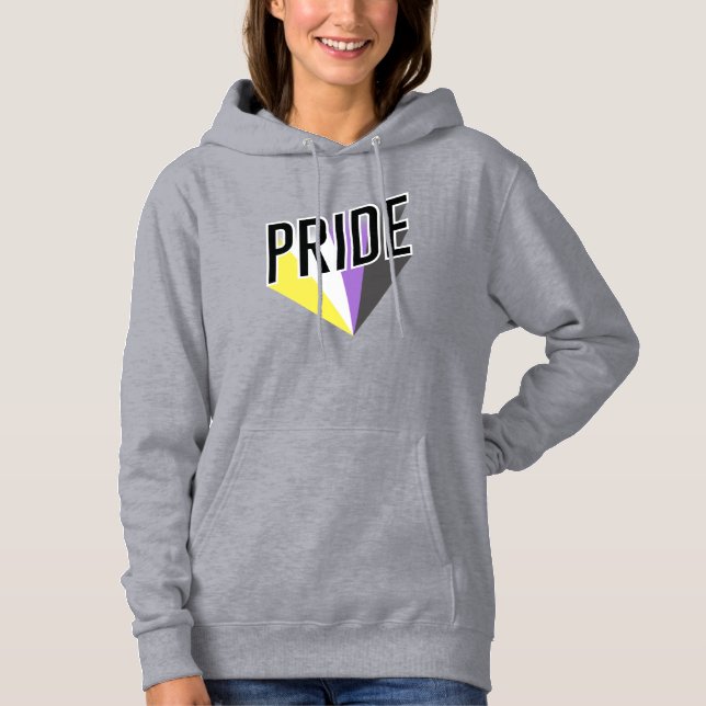 Sudadera Orgullo No Binario Explosión (Anverso)