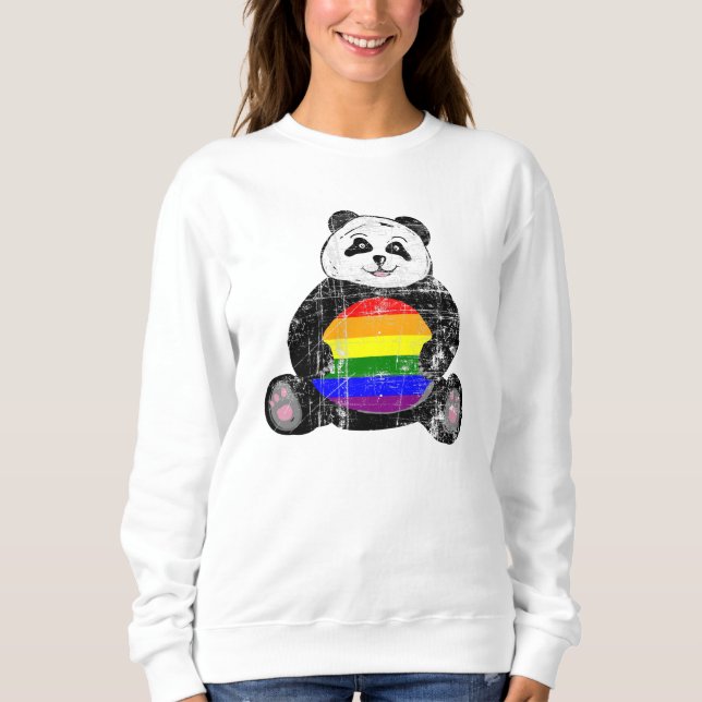 Sudadera Orgullo Panda (Anverso)