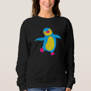 Sudadera Orgullo Pansexual Pingüino Lgbt Pan Bandera Pansex