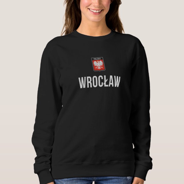Sudadera Orgullo polaco de polska Roots Wroclaw (Anverso)